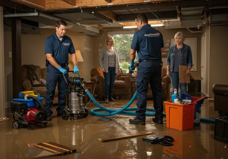 Basement Water Extraction and Removal Techniques process in Crandon Lakes, NJ